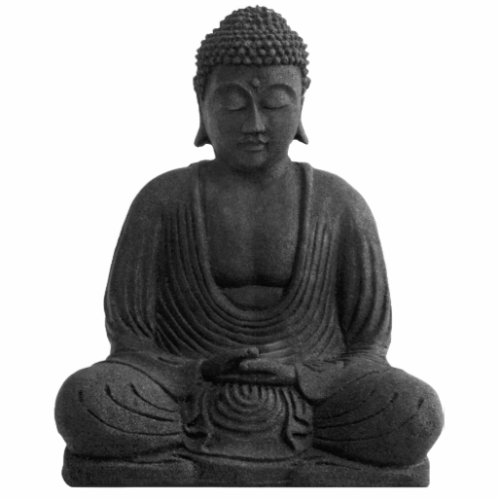 Meditating Buddha Keychain