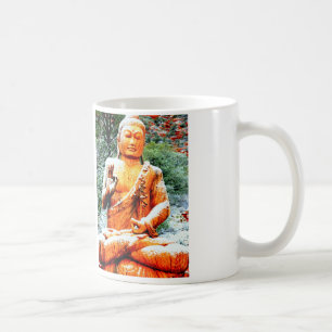 Meditating buddha mug