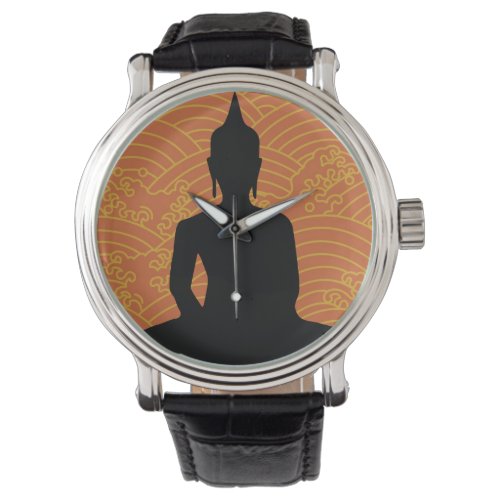 Meditating Buddha Watch