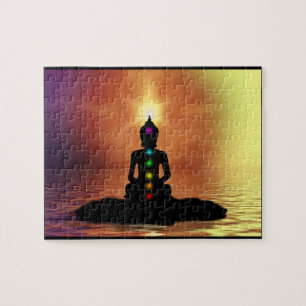 Meditating Chakra Puzzle