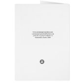 Meditating in Santorini Cards (Back)