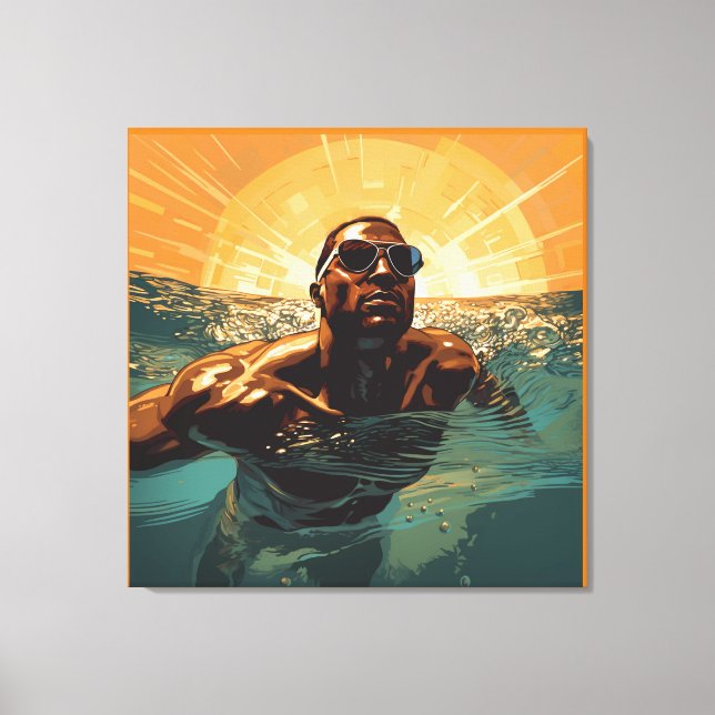 MEDITATION #2 CANVAS PRINT (Front)