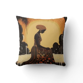 MEDITATION #3 THROW PILLOW