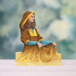 Meditation Acrylic Sign