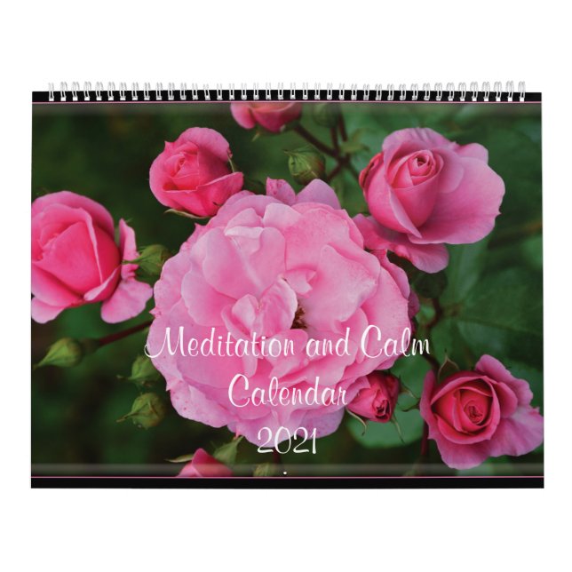 Meditation and Calm Calendar (Cover)