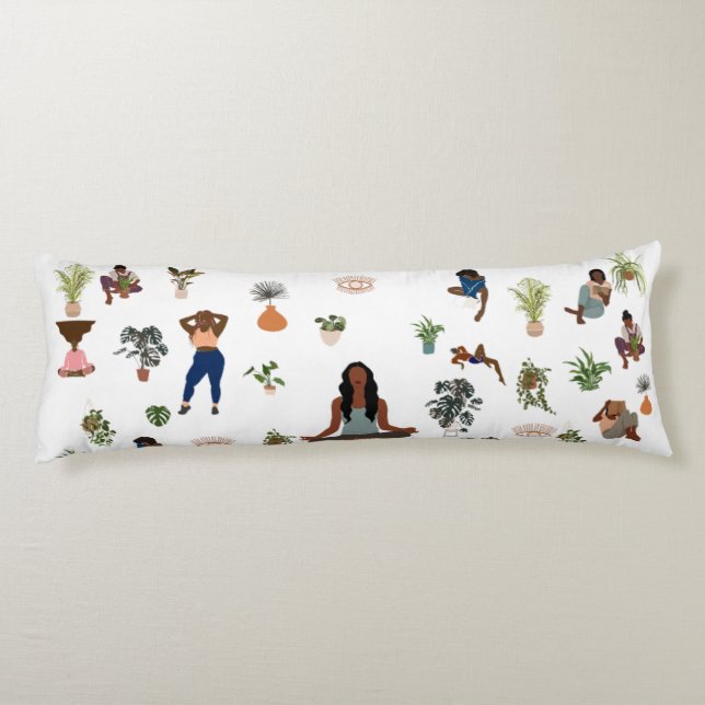Meditation Body Pillow (Back)