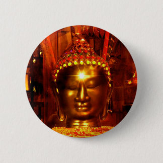 Meditation Buddha Button
