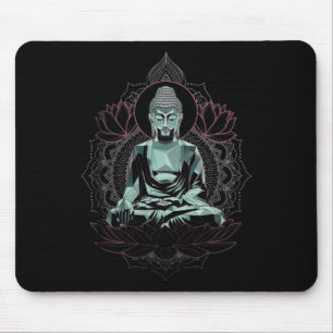 Meditation Buddha Mouse Pad