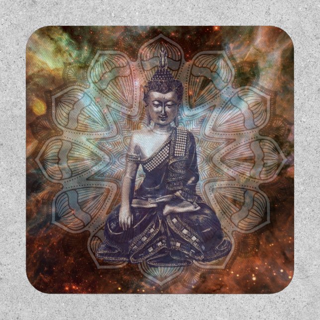 meditation buddha patch (Front)