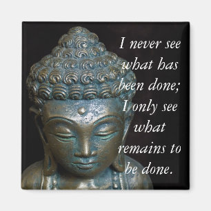 Meditation Buddha Quote.. Magnet