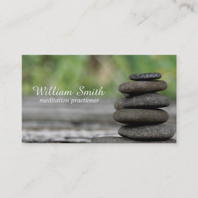 Meditation Business Card (Front)