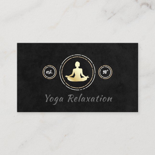 Meditation Business Card (Front)