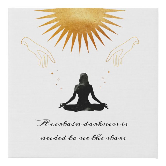 Meditation Canvas (Front)