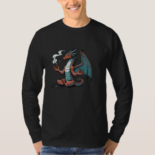 Meditation Dragon Yoga Pose Relaxing Animal T-Shirt