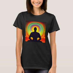 Meditation Enlightment Spiritual Yoga Transcendent T-Shirt
