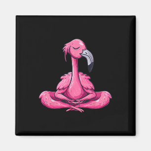 Meditation Flamingo Buddhist Zen Buddha Yoga Spiri Magnet