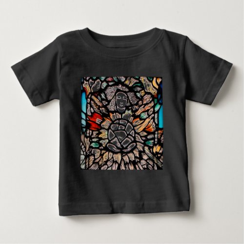 Meditation in colors baby T_Shirt