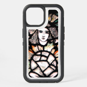Meditation in Colors: Stained-Glass Art & Spiritua iPhone 15 Case