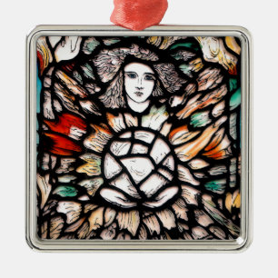 Meditation in Colors: Stained-Glass Art & Spiritua Metal Ornament