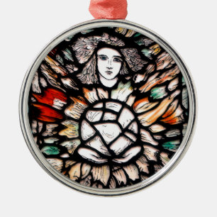 Meditation in Colors: Stained-Glass Art & Spiritua Metal Ornament