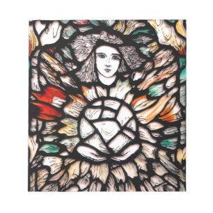 Meditation in Colors: Stained-Glass Art & Spiritua Notepad