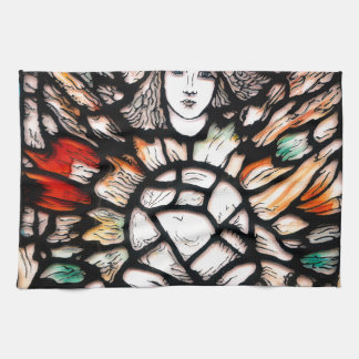 Meditation in Colors: Stained-Glass Art & Spiritua Towel