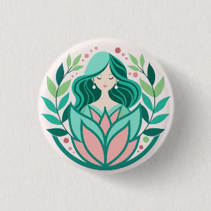 Meditation in the Garden Button
