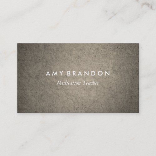 Meditation Instructor Business Card Business Card Template