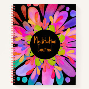 Meditation Journal Custom Text