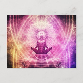 Meditation Law Of Attraction Gratitude Cards by azlaird at Zazzle