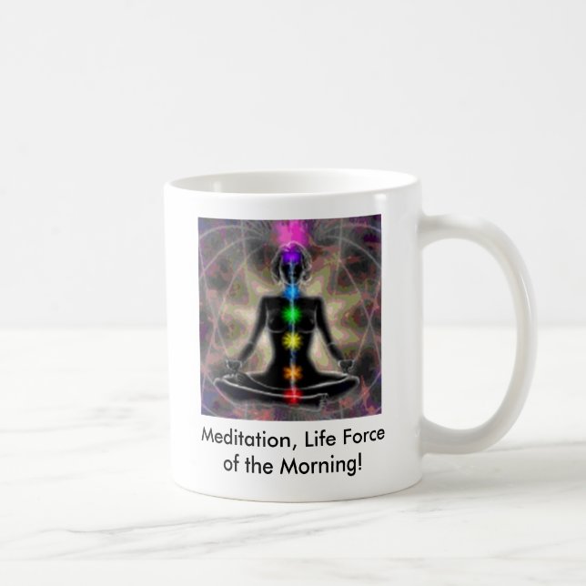 Meditation, Life Force of the Morn... Coffee Mug (Right)