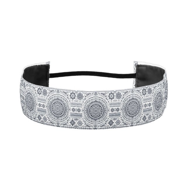Meditation Mandala Athletic Headband (Front)