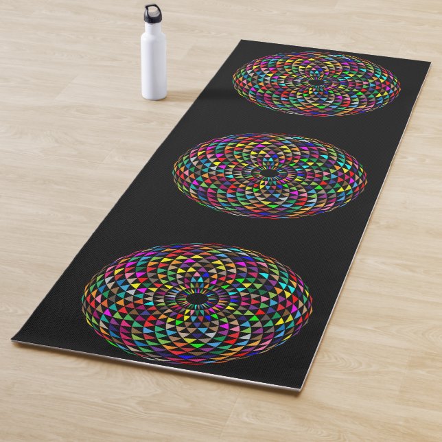 Meditation Mandala Colorful Yoga Mat (In Situ)