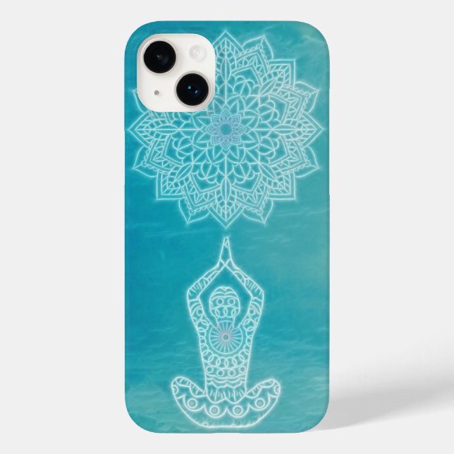 Meditation Mandala Zen Body Mind Spirit Case-Mate iPhone Case (Back)
