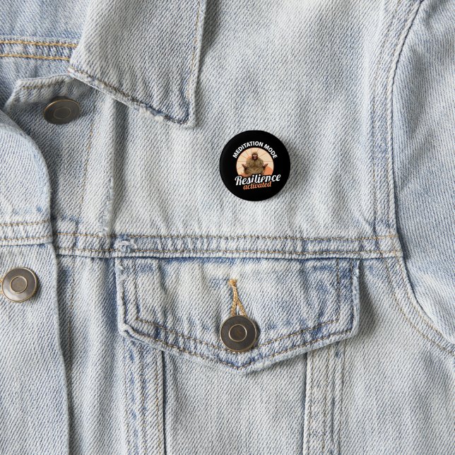 Meditation Mode Bigfoot Resilience Activated Button (In Situ)