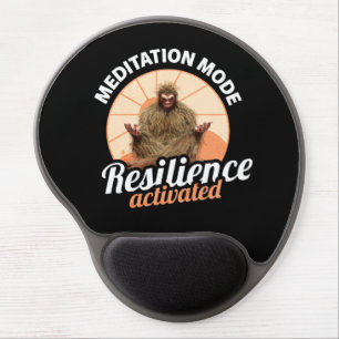 Meditation Mode Bigfoot Resilience Activated Gel Mouse Pad