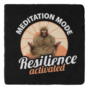 Meditation Mode Bigfoot Resilience Activated Trivet