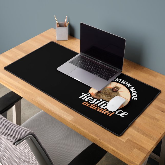 Meditation Mode: Resilience Activated Bigfoot Desk Mat (Office 2)