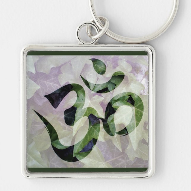 meditation om keychain (Front)