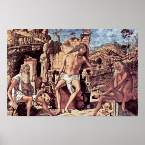 Meditation On The Passion Of Christ By Carpaccio Poster
