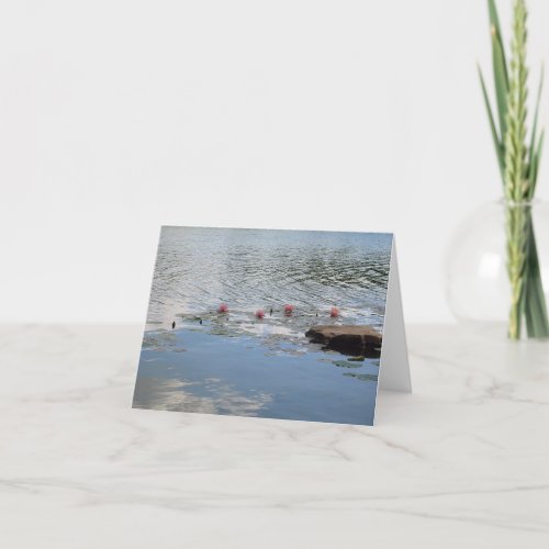 Meditation on Water  Thank You Card