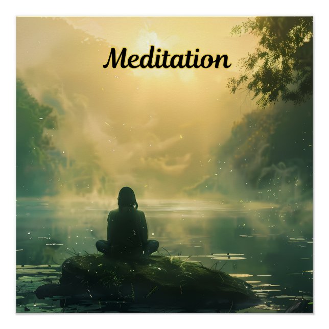 Meditation Poster (Front)