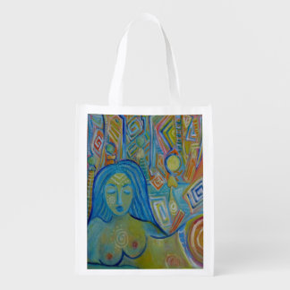 Meditation Reusable Grocery Bag