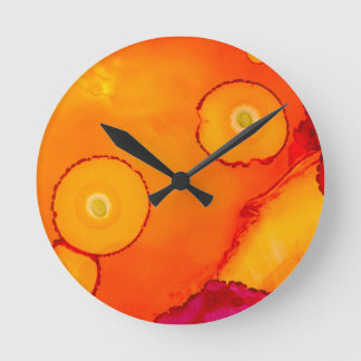 Meditation Round Clock
