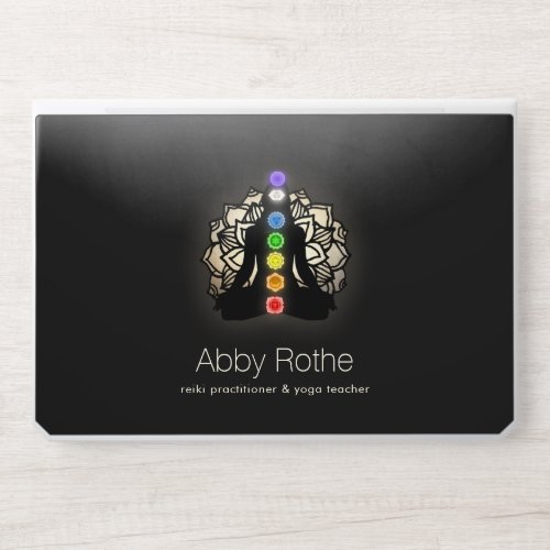 Meditation Teacher  Reiki Practitioner HP Laptop Skin