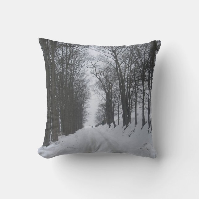 "Meditation" Throw Pillow (Front)