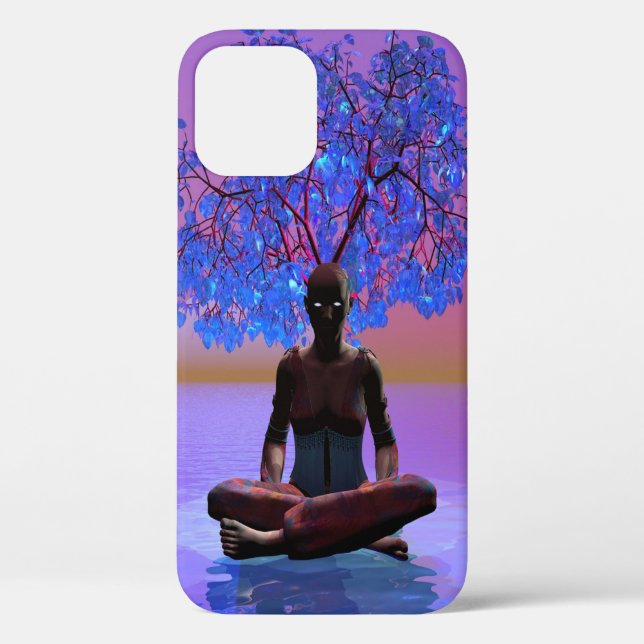 Meditation Tree Case-Mate iPhone Case (Back)