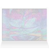 Meditation Tree of Life in Purple Cards (Inside Horizontal (Top))