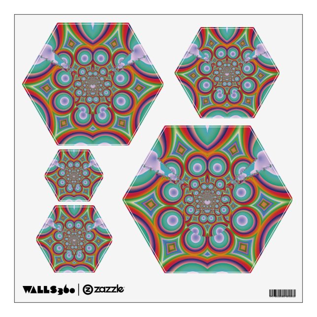 Meditation Wall Sticker (Front)