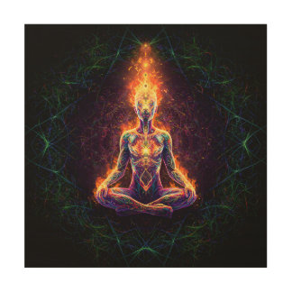Meditation Wood Wall Art